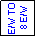 Text Box: E/W TO
 8 E/W