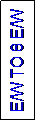 Text Box: E/W TO 8 E/W