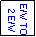 Text Box: E/W TO
 2 E/W