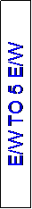 Text Box: E/W TO
 2 E/W