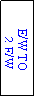 Text Box: E/W TO
 2 E/W