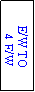 Text Box: E/W TO
 4 E/W