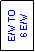 Text Box: E/W TO
 7 E/W