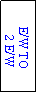 Text Box: E/W TO
 2 E/W
