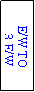 Text Box: E/W TO
 3 E/W