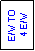 Text Box: E/W TO
 4 E/W