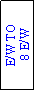 Text Box: E/W TO 
8 E/W