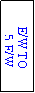 Text Box: E/W TO
 5 E/W