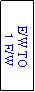 Text Box: E/W TO
 1 E/W