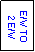 Text Box: E/W TO
 2 E/W