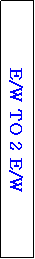 Text Box: E/W TO 2 E/W