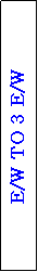 Text Box: E/W TO 3 E/W