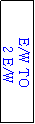 Text Box: E/W TO
 2 E/W