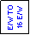 Text Box: E/W TO 16 E/W