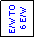 Text Box: E/W TO
 6 E/W