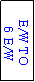 Text Box: E/W TO
 6 E/W