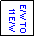 Text Box: E/W TO
 11 E/W
