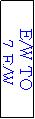 Text Box: E/W TO
 7 E/W