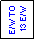 Text Box: E/W TO
 13 E/W