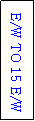 Text Box: E/W TO 15 E/W