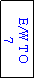 Text Box: E/W TO 
7