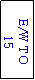Text Box: E/W TO
15