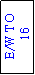Text Box: E/W TO
 16